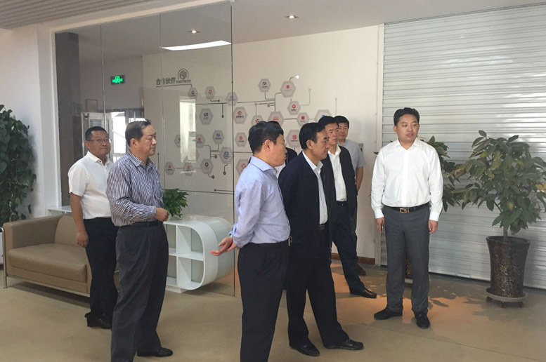 太原市副市长王建生一行莅临省中小企业金融服务平台检查指导工作